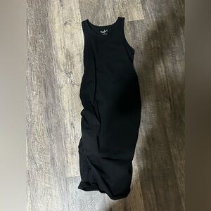 Black maternity bodycon